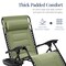 Best Choice Products Oversized Padded Zero Gravity Chair, Folding Outdoor Patio Recliner w/ Side Tray